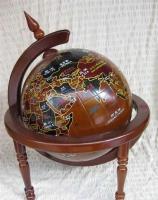 精工细作，品味不凡 实木地球仪，点亮空间的艺术与智慧